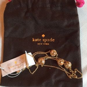 Kate Spade “Wallflower” station necklace